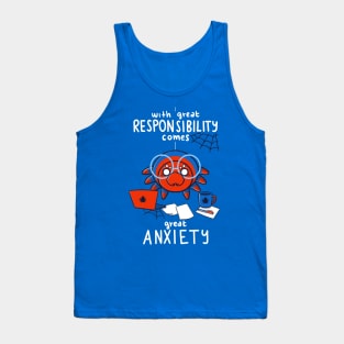 Anxious Spider Tank Top